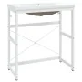 Bathroom structure with built-in white iron sink by vidaXL, bathroom vanities - Ref: Foro24-3101387, Price: 195,58 €, Discoun...
