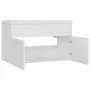 Mueble con lavabo madera de ingeniería blanco de vidaXL, Tocadores de baño - Ref: Foro24-3070829, Precio: 178,83 €, Descuento: %