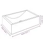 Tocador de baño madera maciza de teca con lavabos mármol crema de vidaXL, Tocadores de baño - Ref: Foro24-3096578, Precio: 46...