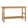 Badezimmerschrank mit Waschbecken aus Flussstein und massivem Teakholz. von vidaXL, Badezimmerwaschtische - Ref: Foro24-30965...