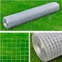 Quadratisches Drahtgeflecht aus silberverzinktem Stahl 1x25 m von vidaXL, Zaunpaneele - Ref: Foro24-140117, Preis: 76,50 €, R...