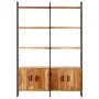 4-tier solid acacia wood shelf 124x30x180 cm by vidaXL, Bookcases and shelves - Ref: Foro24-284416, Price: 425,12 €, Discount: %