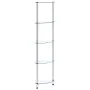 5-tier transparent tempered glass shelf 30x30x130 cm by vidaXL, Bookcases and shelves - Ref: Foro24-249516, Price: 48,17 €, D...