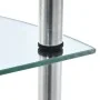 5-tier transparent tempered glass shelf 30x30x130 cm by vidaXL, Bookcases and shelves - Ref: Foro24-249516, Price: 48,17 €, D...