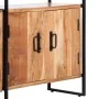 4-tier solid acacia wood shelf 124x30x180 cm by vidaXL, Bookcases and shelves - Ref: Foro24-284416, Price: 425,12 €, Discount: %