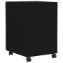 Black steel filing cabinet 39x45x60 cm by vidaXL, Filing cabinets - Ref: Foro24-335980, Price: 162,38 €, Discount: %