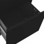 Black steel filing cabinet 39x45x60 cm by vidaXL, Filing cabinets - Ref: Foro24-335980, Price: 162,38 €, Discount: %