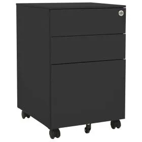 Anthrazitgrauer Aktenschrank aus Stahl, 39 x 45 x 60 cm von vidaXL, Aktenschränke - Ref: Foro24-335981, Preis: 132,50 €, Raba...