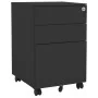 Anthracite gray steel filing cabinet 39x45x60 cm by vidaXL, Filing cabinets - Ref: Foro24-335981, Price: 132,50 €, Discount: %