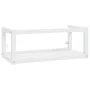 Estructura de lavabo suspendido hierro blanco 79x38x31 cm de vidaXL, Tocadores de baño - Ref: Foro24-338492, Precio: 36,38 €,...