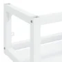 White iron suspended washbasin structure 79x38x31 cm by vidaXL, bathroom vanities - Ref: Foro24-338492, Price: 36,38 €, Disco...