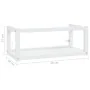 Estructura de lavabo suspendido hierro blanco 79x38x31 cm de vidaXL, Tocadores de baño - Ref: Foro24-338492, Precio: 36,38 €,...