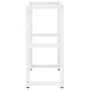 White iron washbasin structure 59x38x83 cm by vidaXL, bathroom vanities - Ref: Foro24-338497, Price: 55,81 €, Discount: %