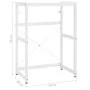 Estructura de lavabo de hierro blanco 59x38x83 cm de vidaXL, Tocadores de baño - Ref: Foro24-338497, Precio: 55,18 €, Descuen...