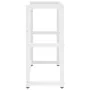 Weiße Waschbeckenstruktur aus Eisen, 79 x 38 x 83 cm von vidaXL, Badezimmerwaschtische - Ref: Foro24-338498, Preis: 54,05 €, ...