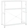 Weiße Waschbeckenstruktur aus Eisen, 79 x 38 x 83 cm von vidaXL, Badezimmerwaschtische - Ref: Foro24-338498, Preis: 54,05 €, ...