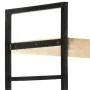 4-level solid mango wood shelf 124x30x180 cm by vidaXL, Bookcases and shelves - Ref: Foro24-284417, Price: 380,91 €, Discount: %