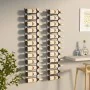 Wall wine rack for 12 bottles 2 units white iron by vidaXL, Wine racks - Ref: Foro24-340881, Price: 102,52 €, Discount: %