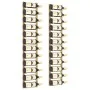 Botellero de pared para 12 botellas 2 unidades hierro dorado de vidaXL, Botelleros - Ref: Foro24-340882, Precio: 83,07 €, Des...