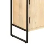 4-level solid mango wood shelf 124x30x180 cm by vidaXL, Bookcases and shelves - Ref: Foro24-284417, Price: 380,91 €, Discount: %