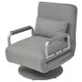 Swivel chair and sofa bed light gray fabric by vidaXL, Armchairs - Ref: Foro24-244666, Price: 234,30 €, Discount: %