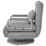 Drehstuhl und Schlafsofa aus hellgrauem Stoff von vidaXL, Sessel - Ref: Foro24-244666, Preis: 234,32 €, Rabatt: %