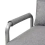 Drehstuhl und Schlafsofa aus hellgrauem Stoff von vidaXL, Sessel - Ref: Foro24-244666, Preis: 234,32 €, Rabatt: %