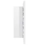 Armario espejo de baño LED acrílico blanco brillo 40x12x45 cm de vidaXL, Tocadores de baño - Ref: Foro24-804953, Precio: 47,5...