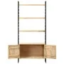4-tier solid mango wood shelf 80x30x180 cm by vidaXL, Bookcases and shelves - Ref: Foro24-284421, Price: 292,82 €, Discount: %