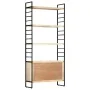 4-tier solid mango wood shelf 80x30x180 cm by vidaXL, Bookcases and shelves - Ref: Foro24-284421, Price: 292,82 €, Discount: %