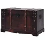 Vintage wooden trunk 66x38x40 cm by vidaXL, Storage trunks - Ref: Foro24-245478, Price: 117,41 €, Discount: %