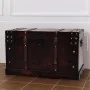 Vintage wooden trunk 66x38x40 cm by vidaXL, Storage trunks - Ref: Foro24-245478, Price: 117,41 €, Discount: %