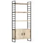 4-tier solid mango wood shelf 80x30x180 cm by vidaXL, Bookcases and shelves - Ref: Foro24-284421, Price: 292,82 €, Discount: %