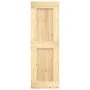Sliding door with solid pine wood hardware 70x210 cm by vidaXL, Doors - Ref: Foro24-3203203, Price: 155,39 €, Discount: %