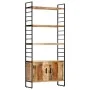 4-level rough mango wood shelf 80x30x180 cm by vidaXL, Bookcases and shelves - Ref: Foro24-284422, Price: 327,49 €, Discount: %