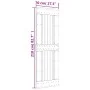 Puerta corredera con herrajes madera maciza de pino 70x210 cm de vidaXL, Puertas - Ref: Foro24-3203203, Precio: 155,75 €, Des...