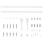 Puerta corredera con herrajes madera maciza de pino 90x210 cm de vidaXL, Puertas - Ref: Foro24-3203214, Precio: 197,35 €, Des...