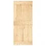 Puerta corredera con herrajes madera maciza de pino 90x210 cm de vidaXL, Puertas - Ref: Foro24-3203218, Precio: 190,89 €, Des...