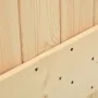Puerta corredera con herrajes madera maciza de pino 90x210 cm de vidaXL, Puertas - Ref: Foro24-3203218, Precio: 190,89 €, Des...
