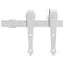 Puerta corredera con herrajes madera maciza de pino 85x210 cm de vidaXL, Puertas - Ref: Foro24-3203225, Precio: 195,06 €, Des...