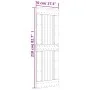 Puerta corredera con herrajes madera maciza de pino 70x210 cm von vidaXL, Türen - Ref: Foro24-3203219, Preis: 174,46 €, Rabat...