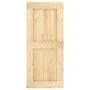 Schiebetür mit massivem Kiefernholzbeschlägen 90x210 cm von vidaXL, Türen - Ref: Foro24-3203222, Preis: 207,24 €, Rabatt: %