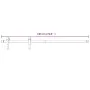 Puerta corredera con herrajes madera maciza de pino 80x210 cm de vidaXL, Puertas - Ref: Foro24-3203216, Precio: 173,53 €, Des...