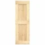 Sliding door with solid pine wood hardware 70x210 cm by vidaXL, Doors - Ref: Foro24-3203236, Price: 158,96 €, Discount: %