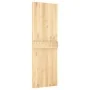 Sliding door with solid pine wood hardware 70x210 cm by vidaXL, Doors - Ref: Foro24-3203236, Price: 158,96 €, Discount: %