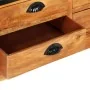 4-tier shelving unit with 6 mango wood drawers 122x36x181 cm by vidaXL, Bookcases and shelves - Ref: Foro24-284423, Price: 50...