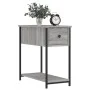 Bedside tables 2 units engineered wood gray Sonoma 30x60x60 cm by vidaXL, Nightstands - Ref: Foro24-826060, Price: 64,02 €, D...