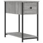 Bedside tables 2 units engineered wood gray Sonoma 30x60x60 cm by vidaXL, Nightstands - Ref: Foro24-826060, Price: 64,02 €, D...
