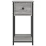 Bedside tables 2 units engineered wood gray Sonoma 30x60x60 cm by vidaXL, Nightstands - Ref: Foro24-826060, Price: 64,02 €, D...