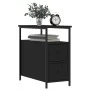 Nachttische, 2 Stück, schwarzes Holzwerkstoff, 30 x 60 x 60 cm von vidaXL, Nachttische - Ref: Foro24-826064, Preis: 102,26 €,...